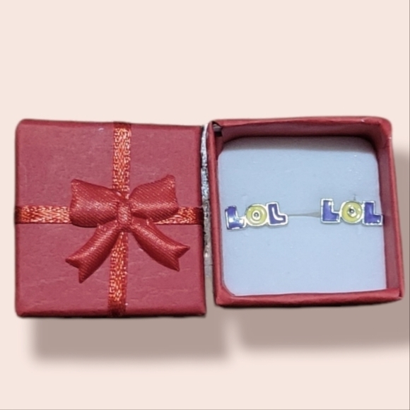 LOL Kids Earrings with Silver Back‎ - Picture 1 of 1